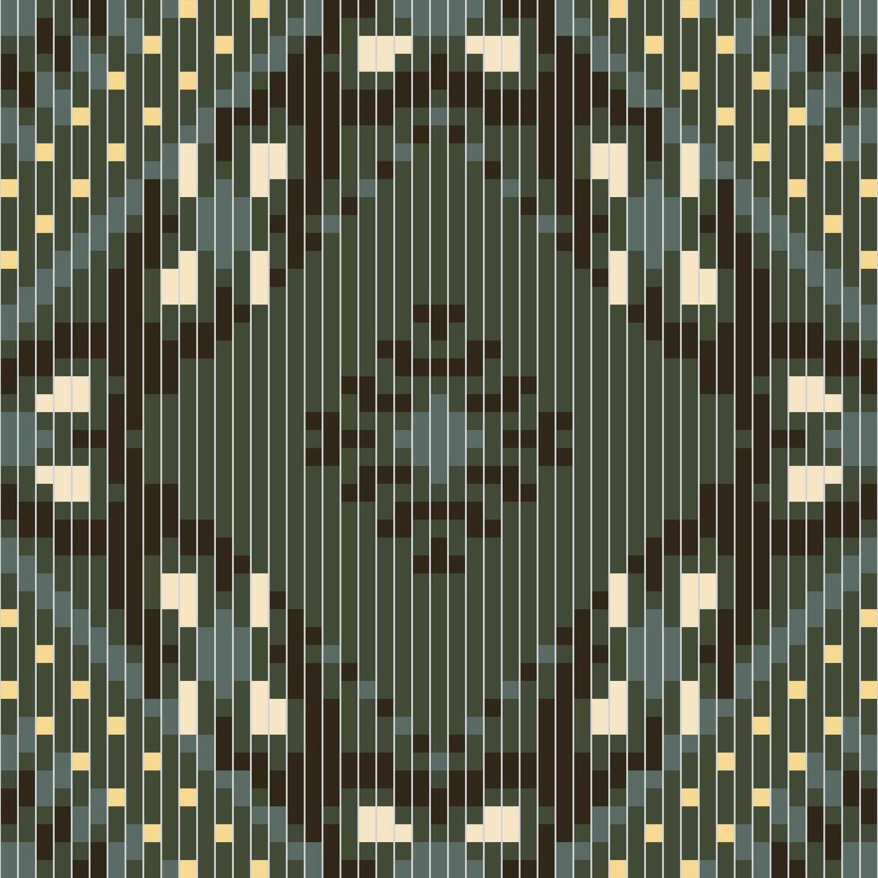 Carpet Islamic Art Geometric Patternfolk Embroidery, Aztec Geometric Ornament Print. Design for Carpet, Wallpaper, Clothing, Wrapping, Fabric vector