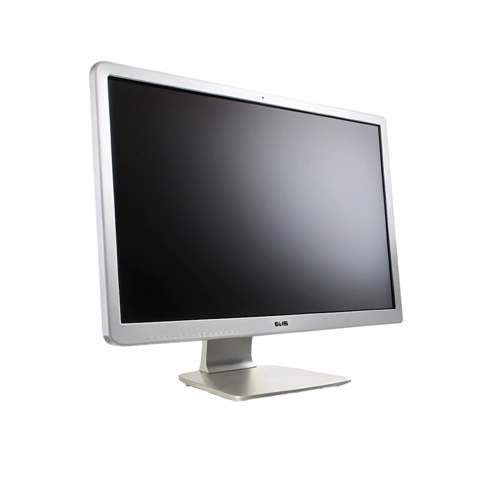 Sleek Silver Eizo Monitor Display for Professional Use png