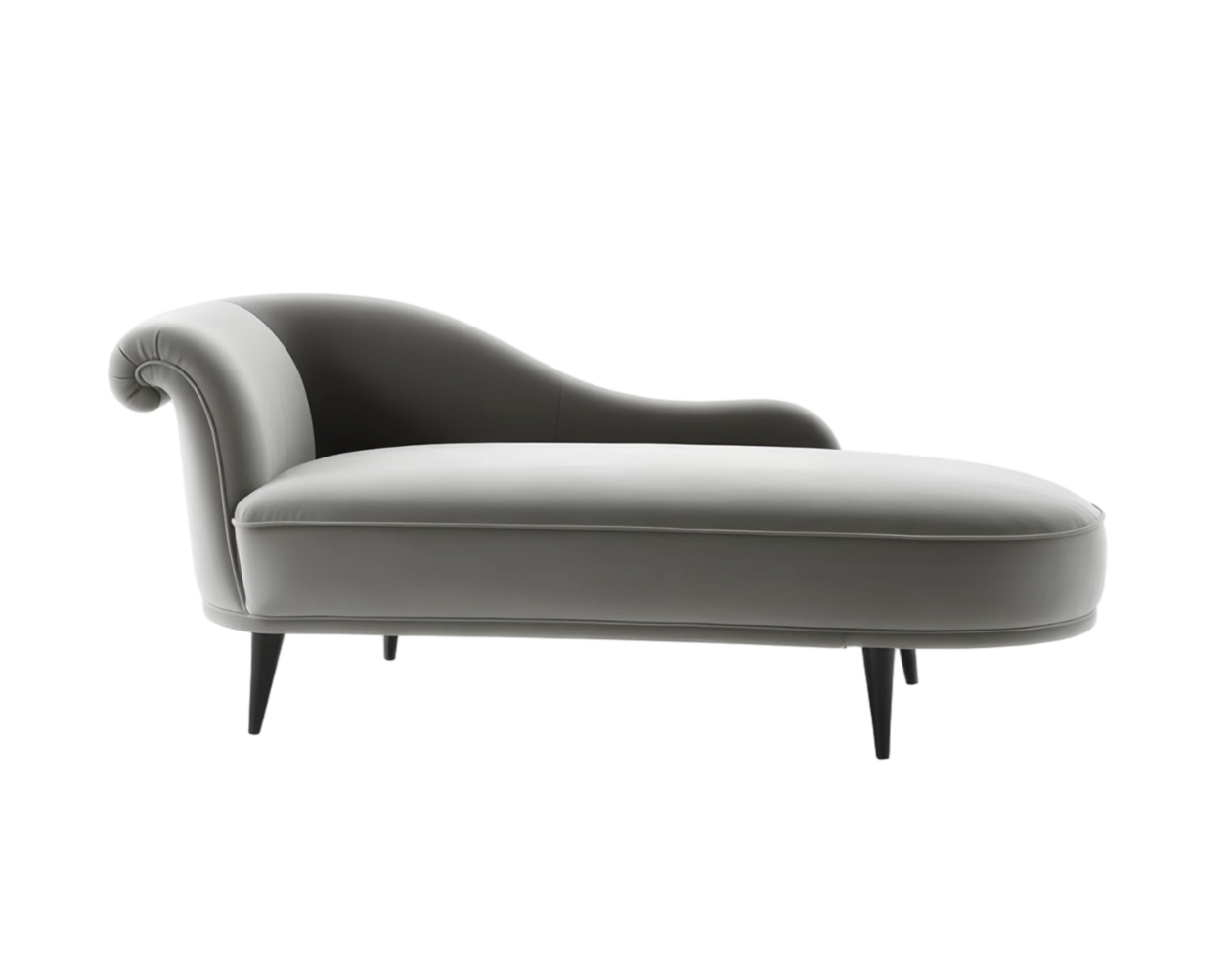 Modern sofa isolated on a transparent background png