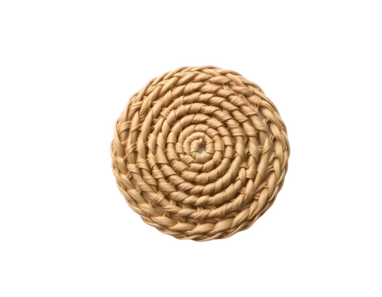 Round wicker rope icon png