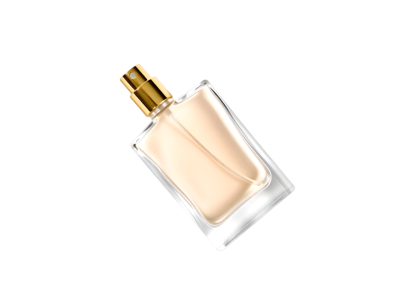 Bottle of perfume isolated on transparent background png