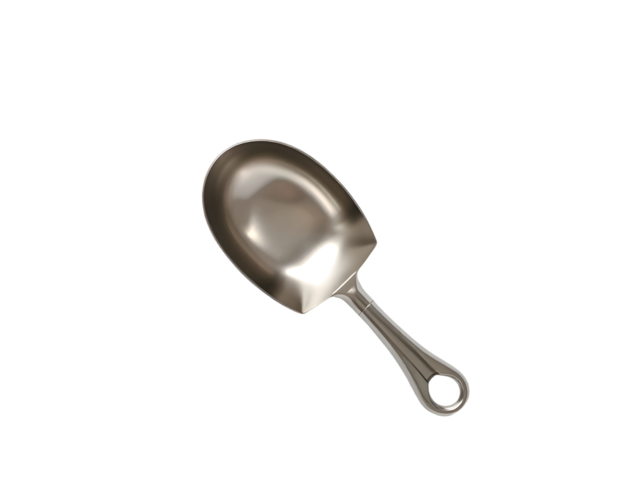 Realistic Detailed 3d Spatula Isolated on Transparent Background png
