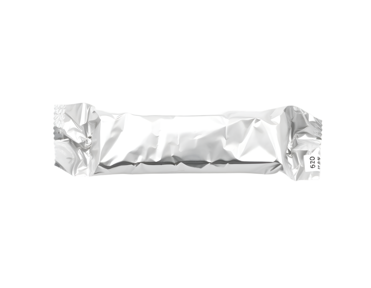 Aluminum foil isolated on a transparent background png