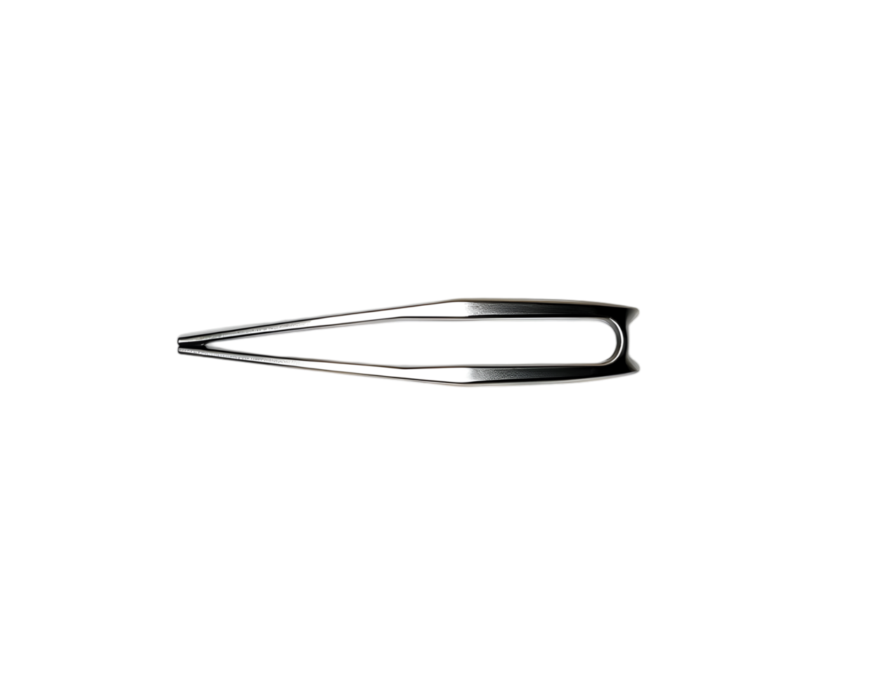 Metal clip isolated on transparent background png