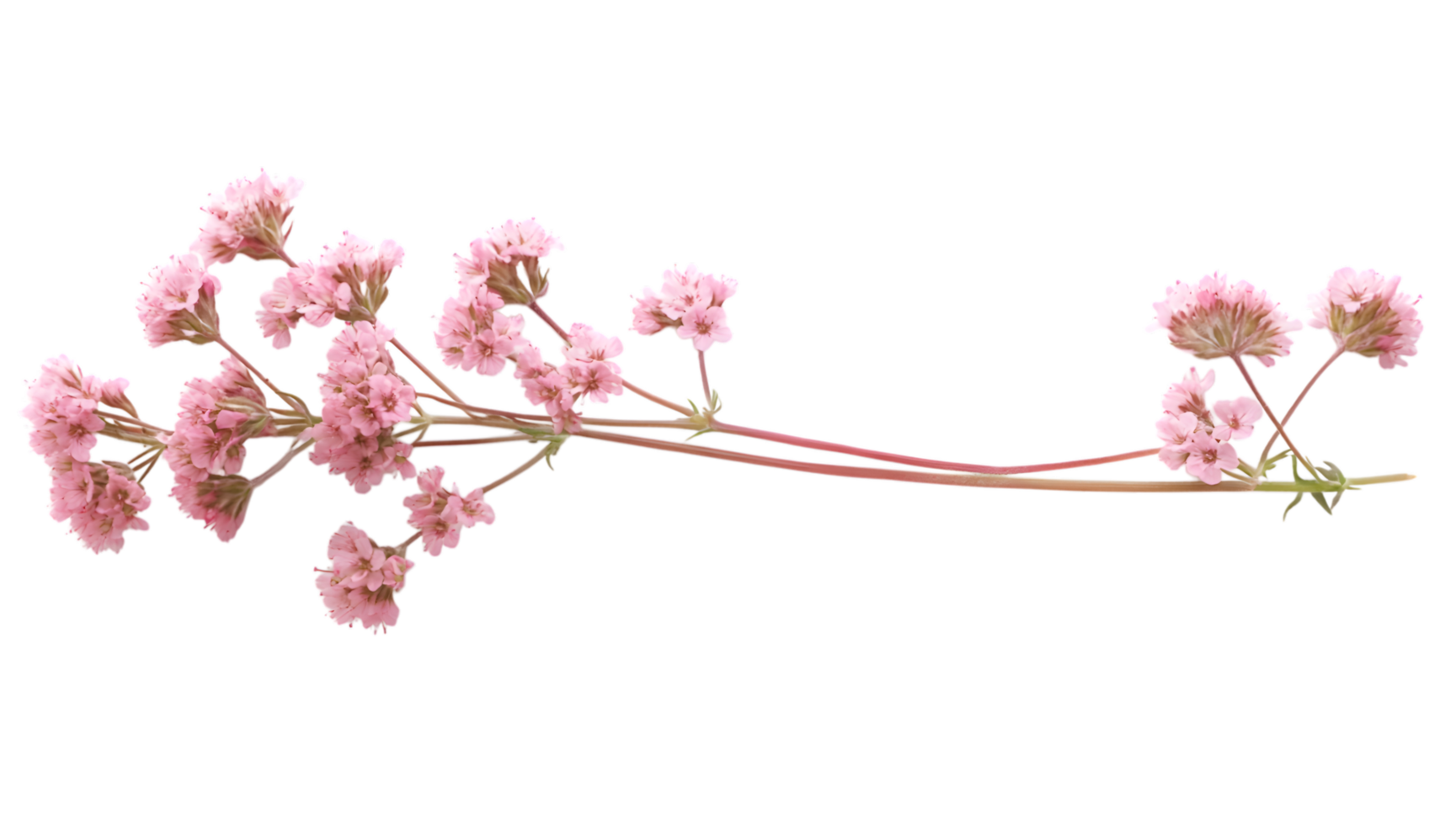 Pink flowers on a black background png