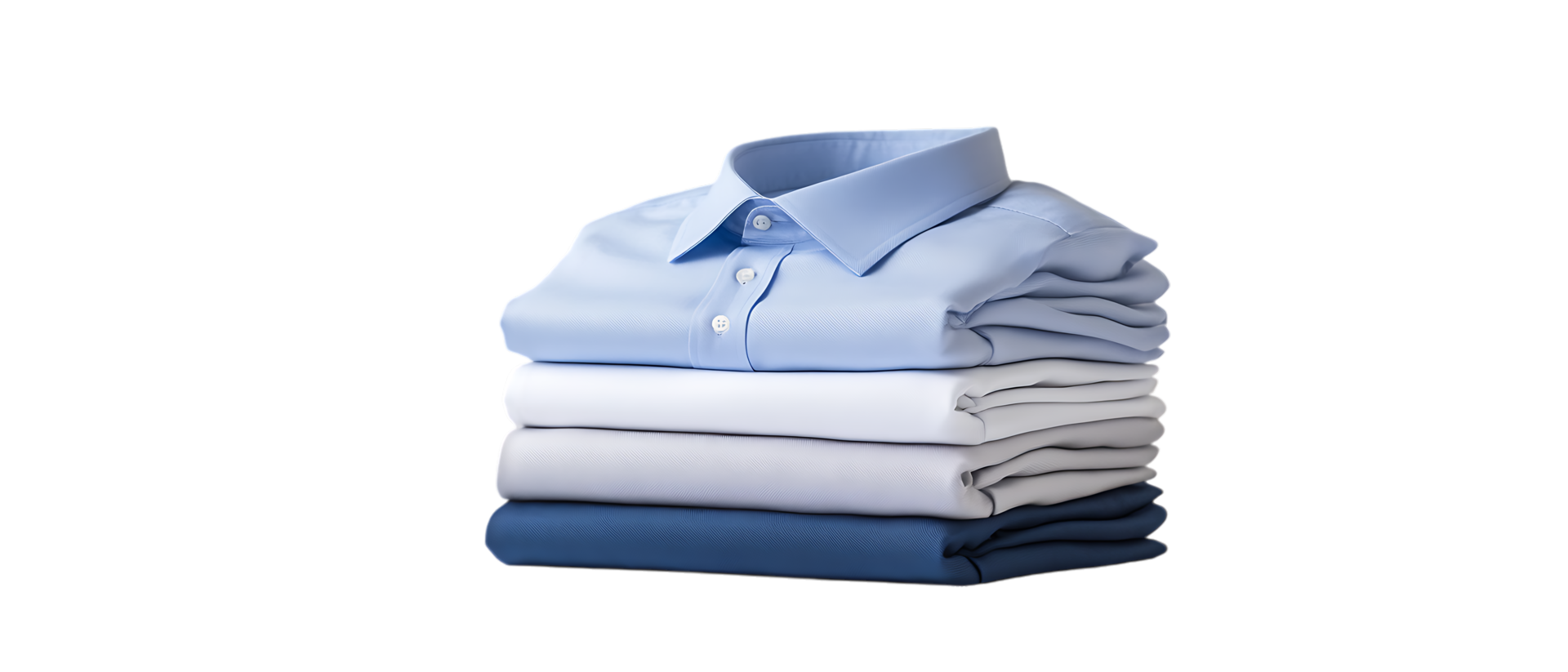 Stack of clean shirts png