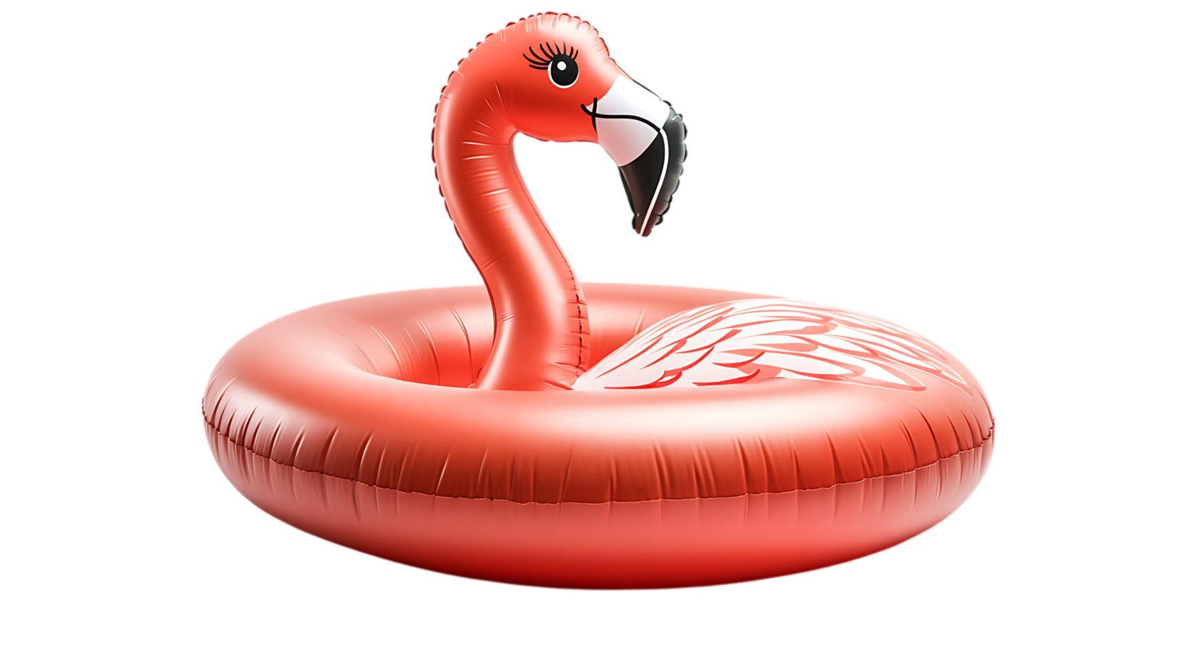 Pink flamingo floatie png