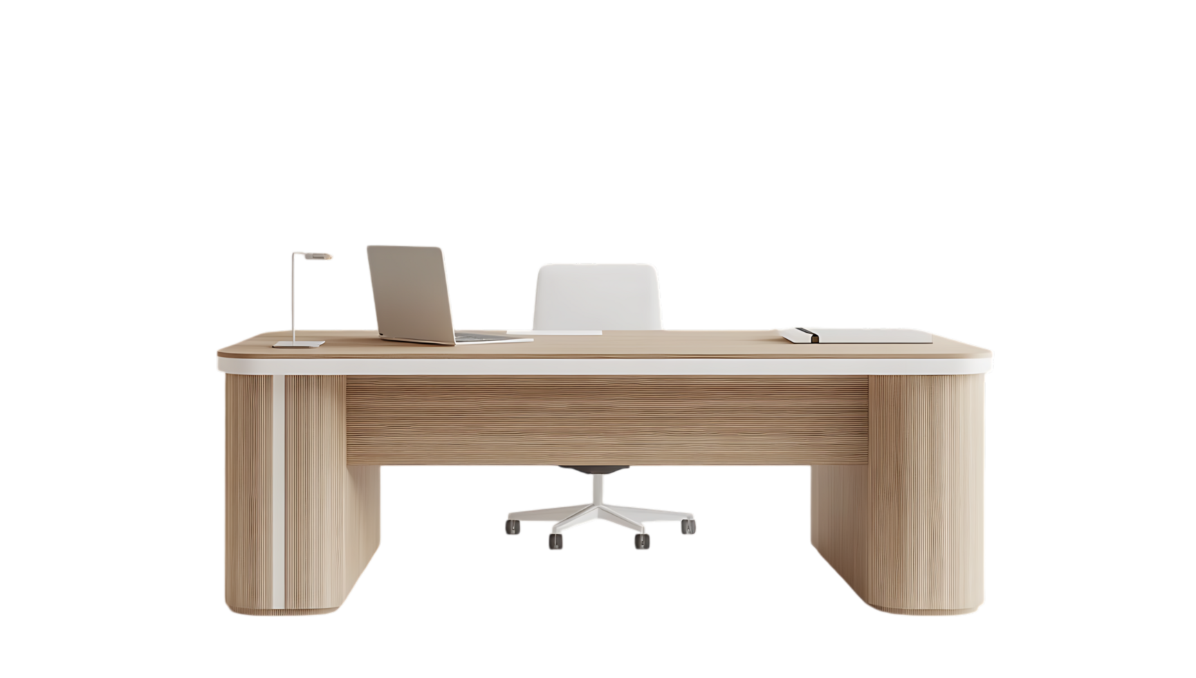 Minimalist desk setup png