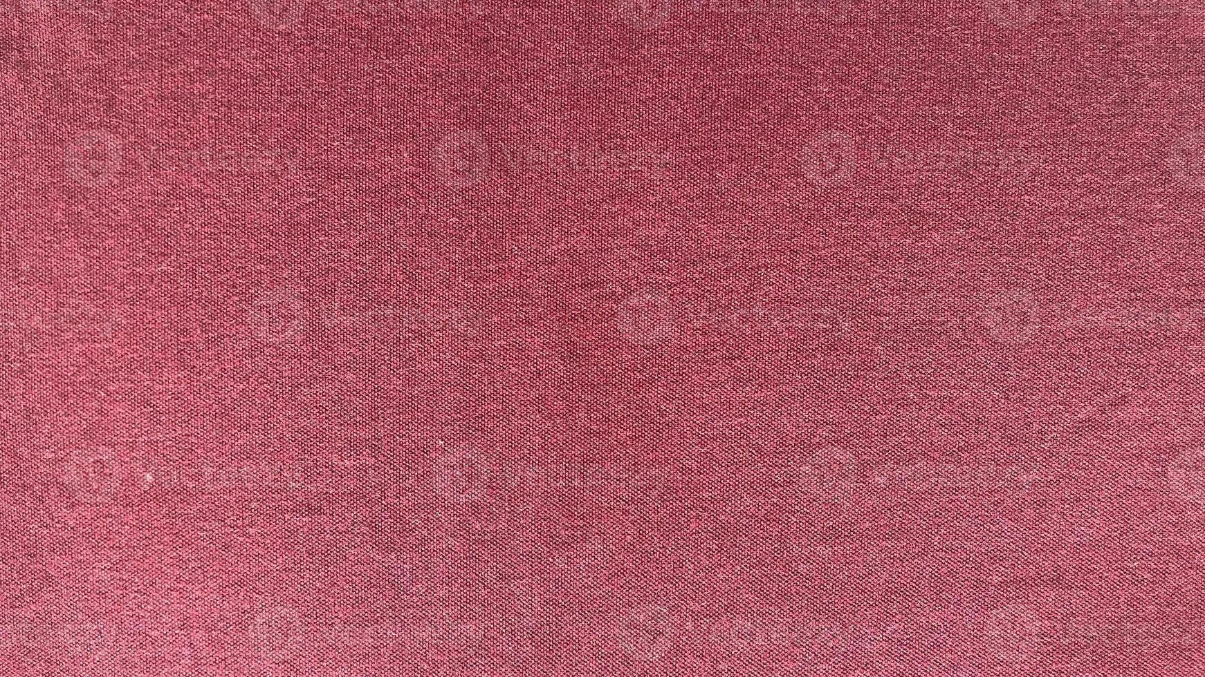 A close up of a red fabric photo