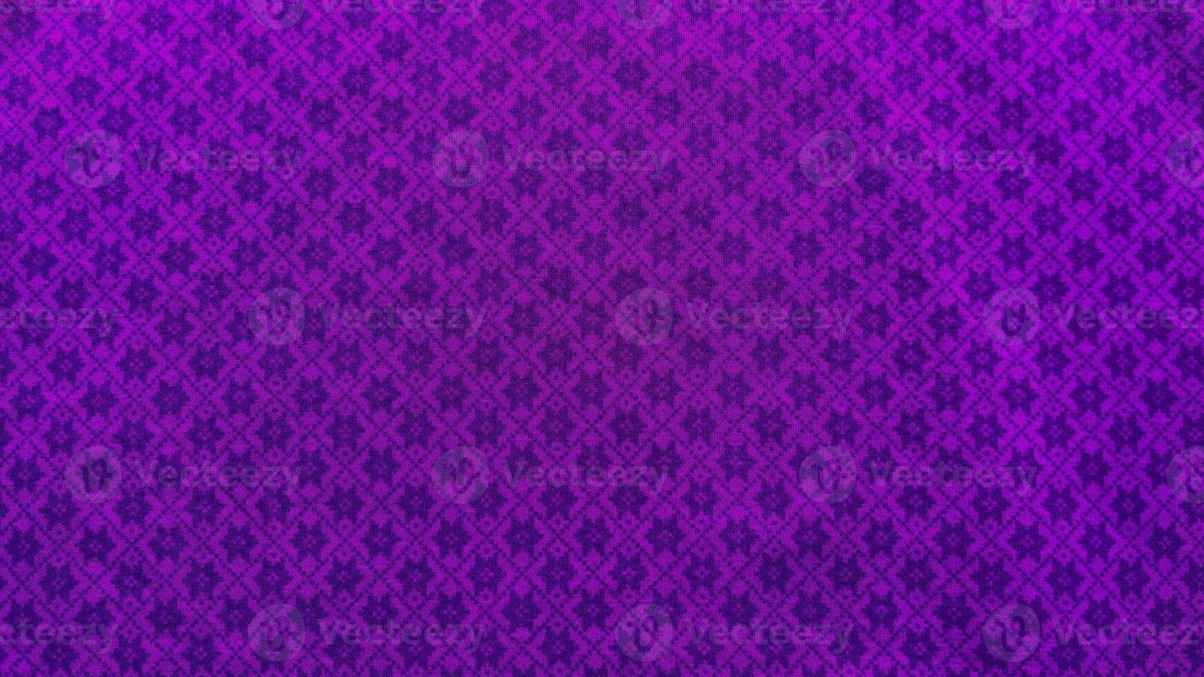 A purple fabric with a pattern of squares.6 photo