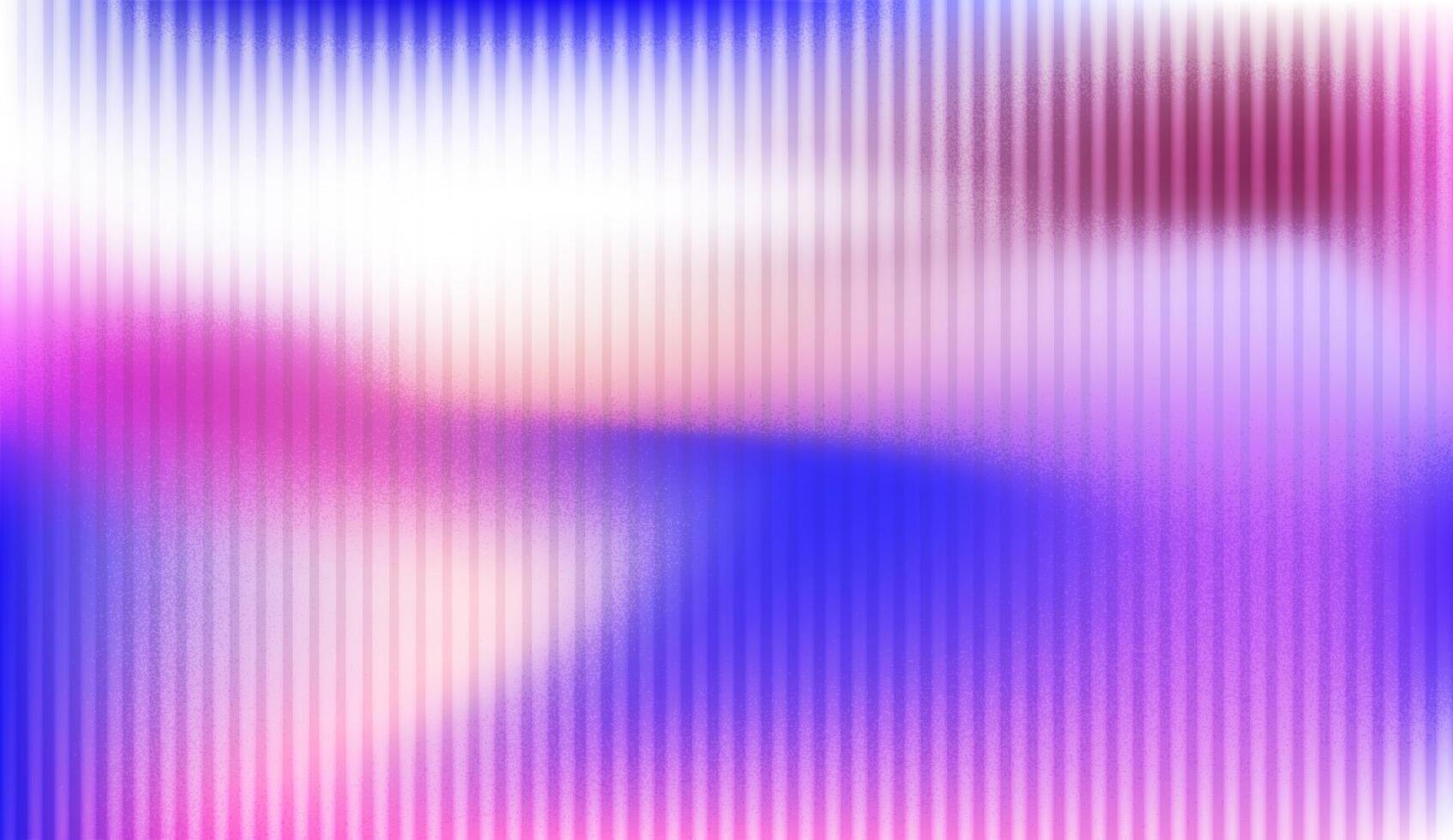 Ribbed glass texture with vertical stripes, soft blur, and noise overlay, featuring a gradient. for backgrounds, creative banner, wallpapers, web design, posters, and modern graphic projects vector