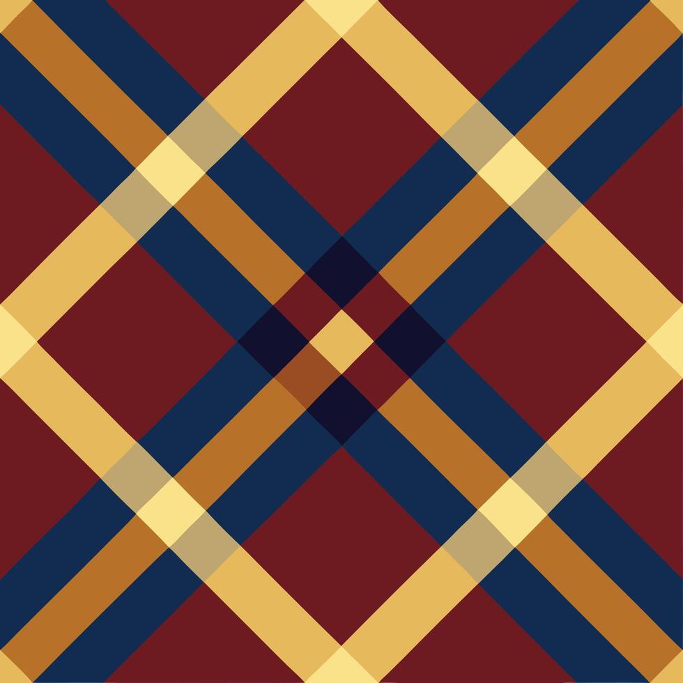 Handwoven Inspired Plaid Pattern A Fusion of Diagonal Lines vector