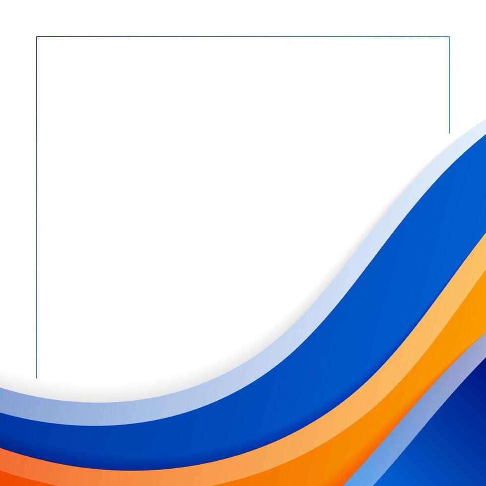 gradient abstract modern wave background design template vector