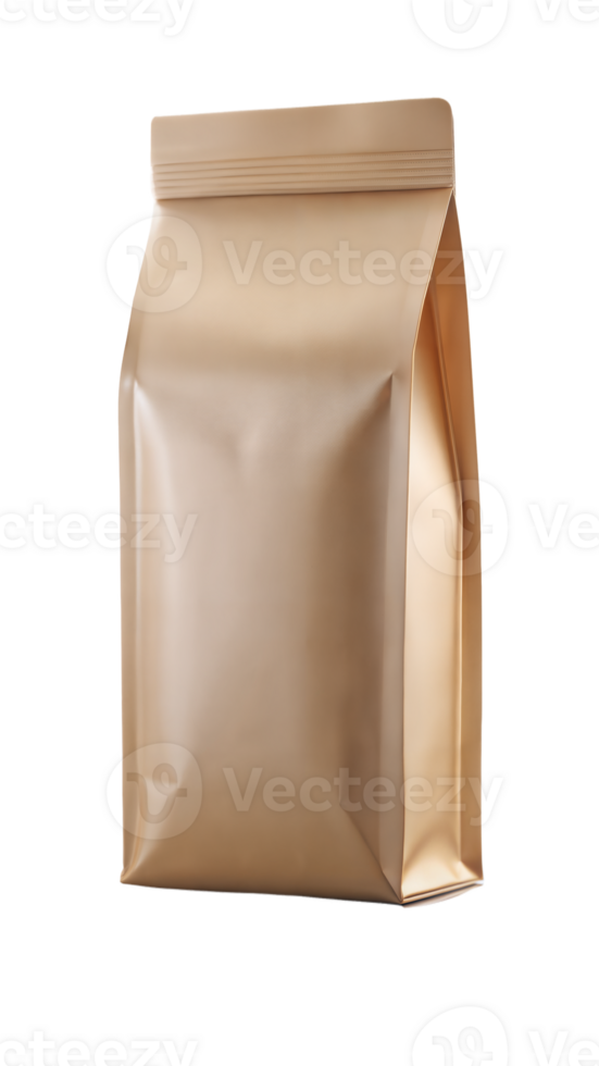 A Brown paper bag isolated on transparent background png