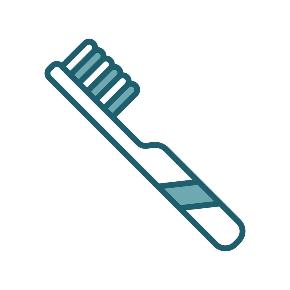 Isometric Toothbrush Icon vector