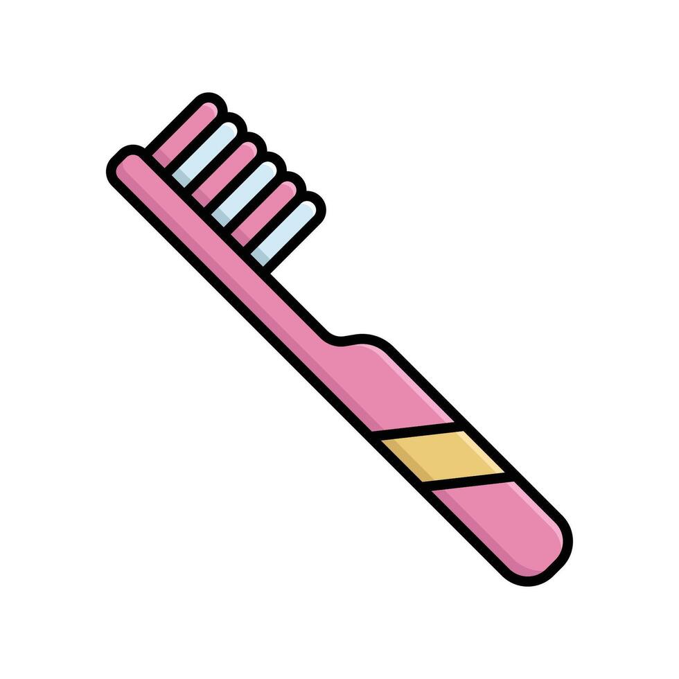 Toothbrush with Bubbles Icon vector
