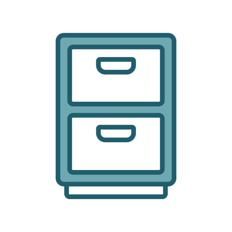 Digital File Archive Icon vector