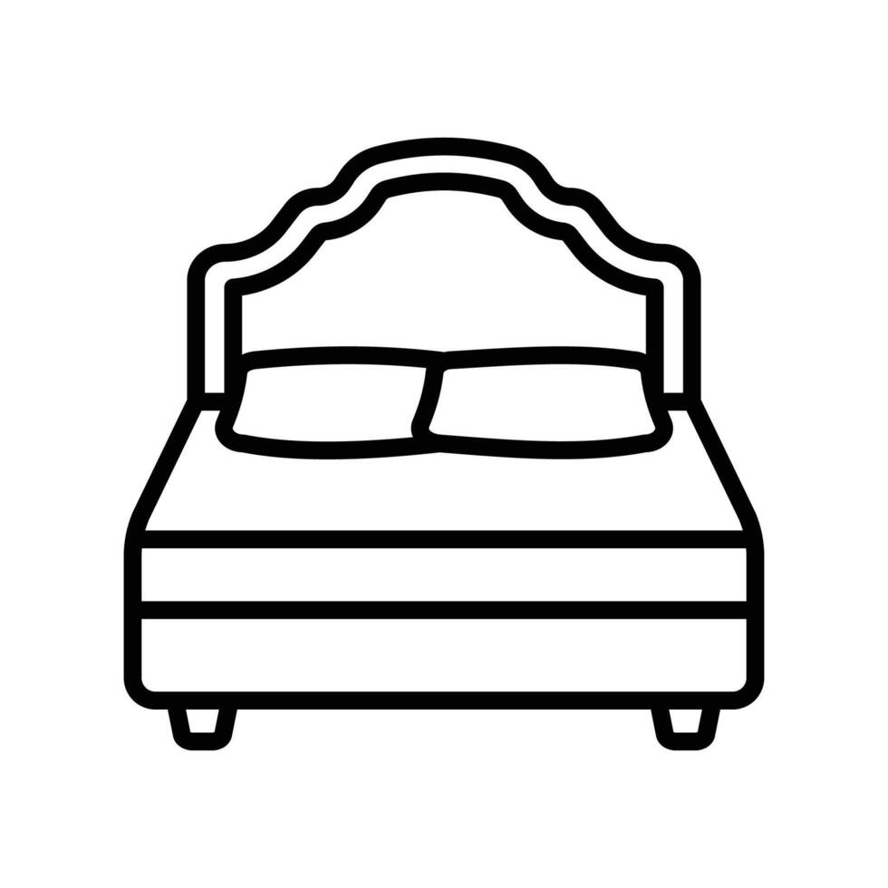 Minimalist Headboard Design vector