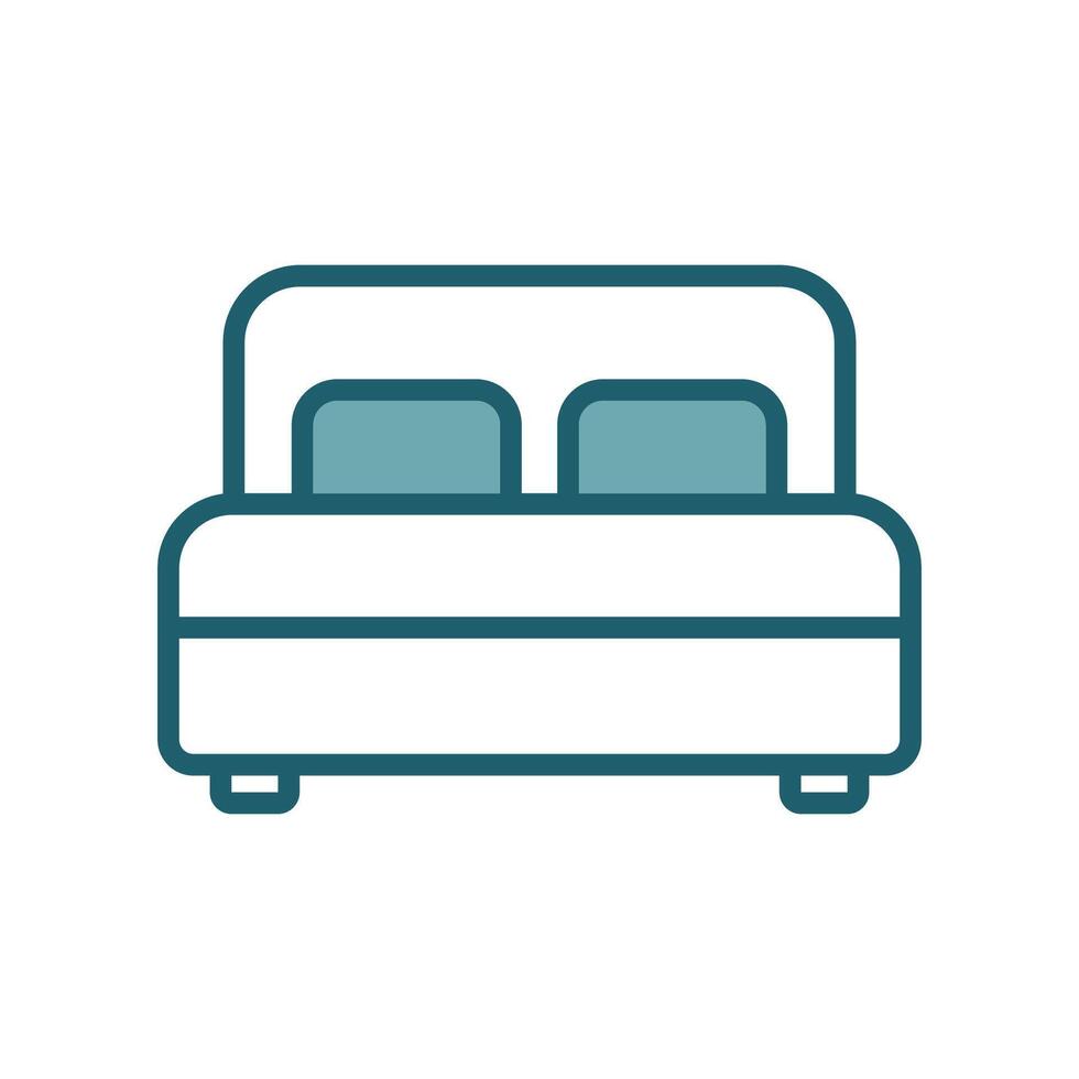 Simple Panel Headboard vector