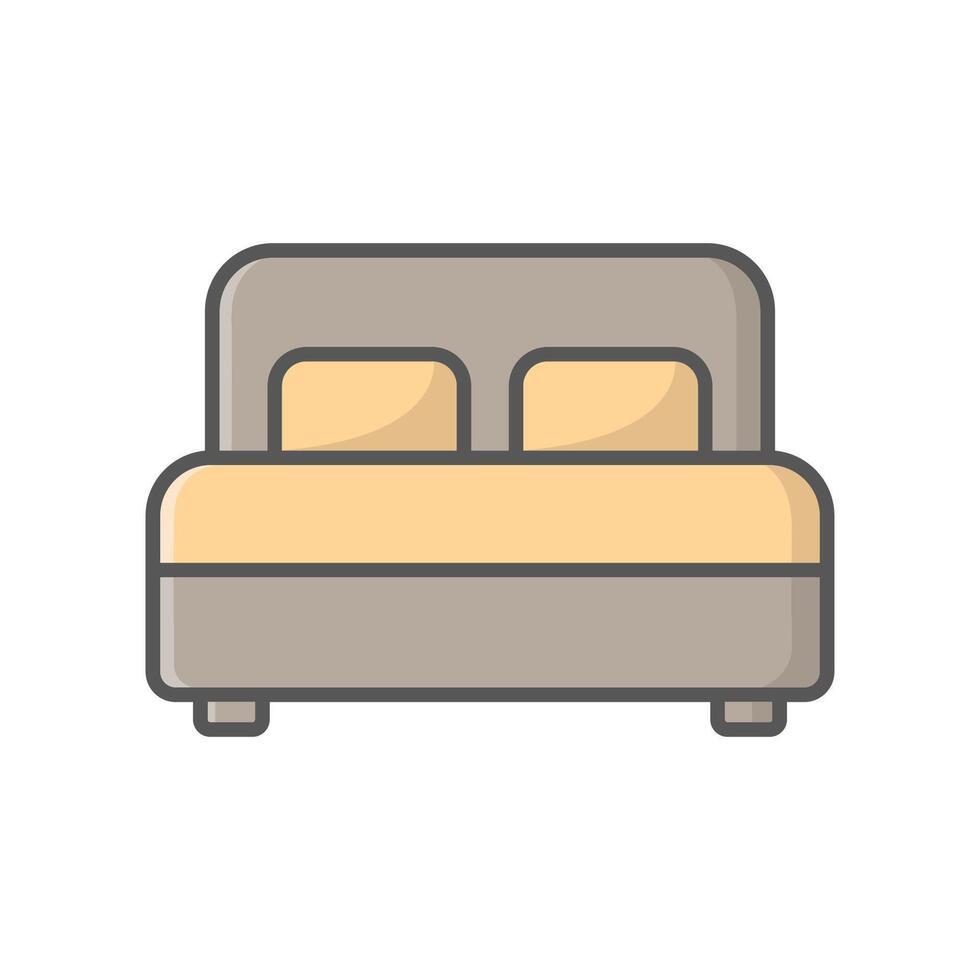 Floating Headboard Concept vector