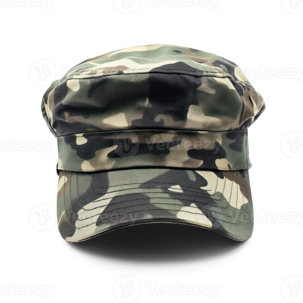 Soldier hat isolate on transparent background png