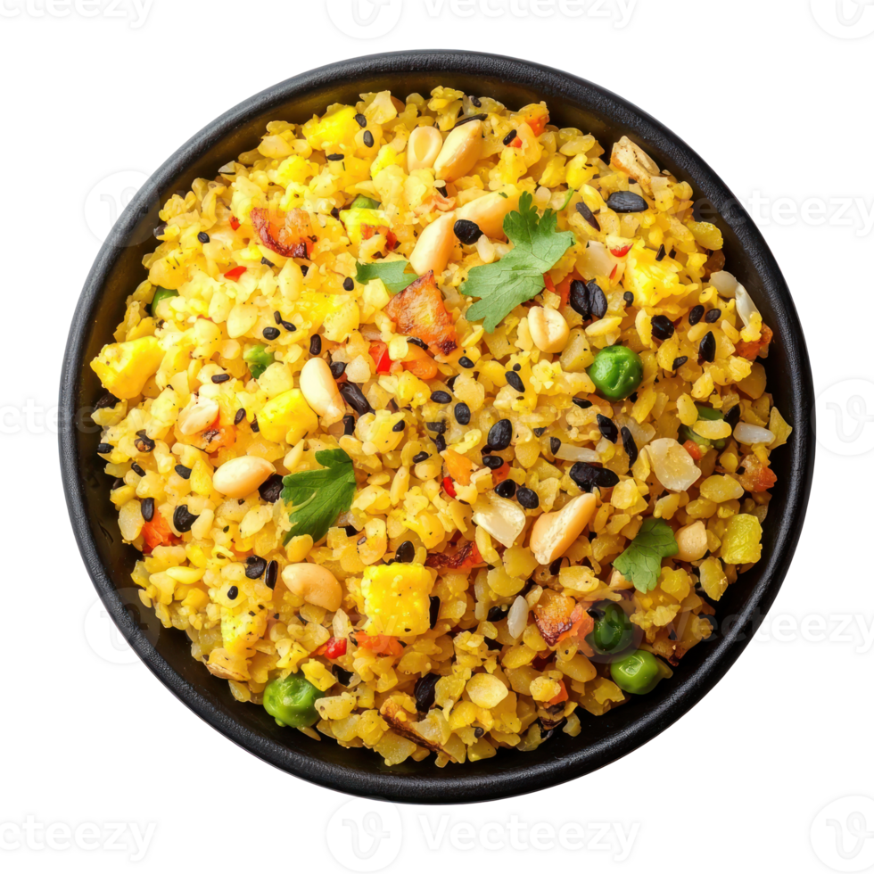 indian rice isolate on transparent background png
