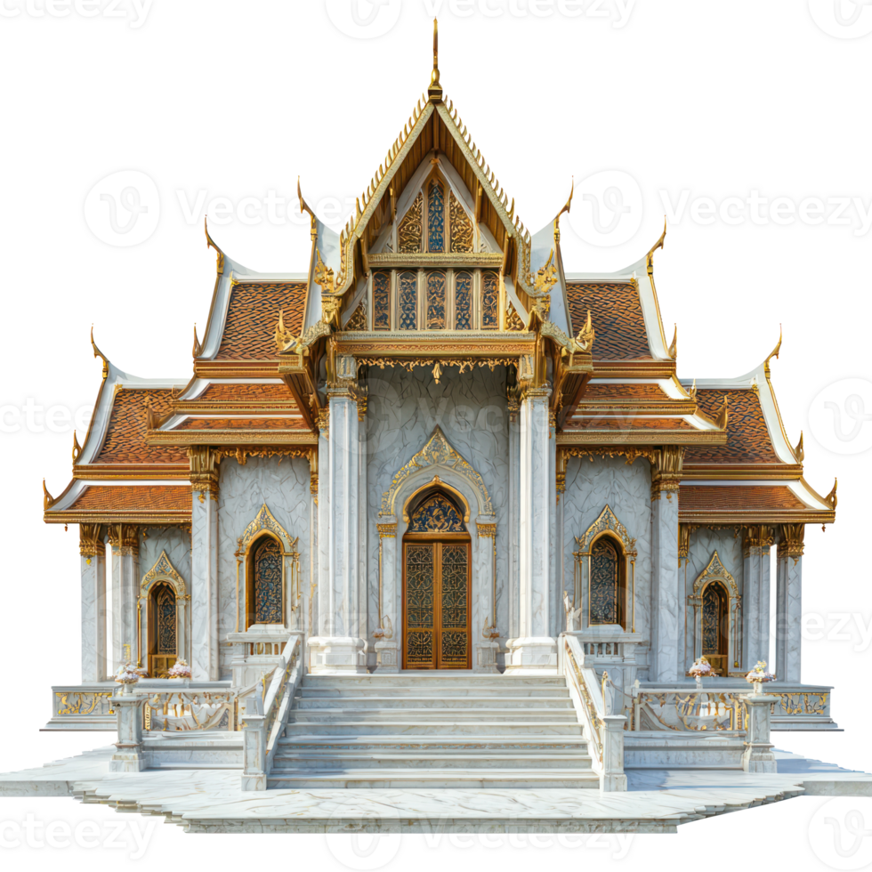 A Temple isolate on transparent background png
