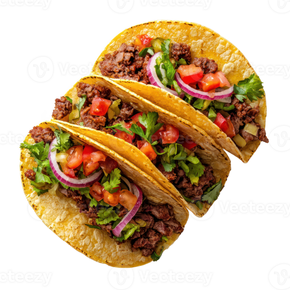 tacos on transparent background png