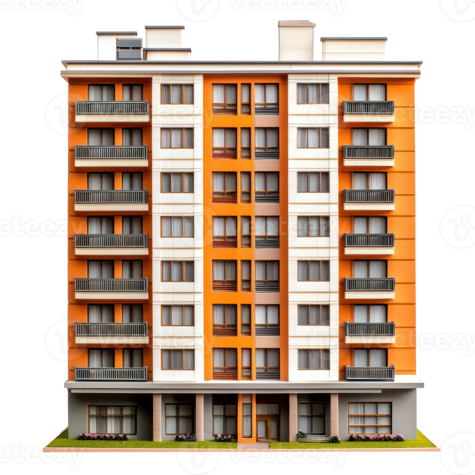 Apartment isolate on transparent background png