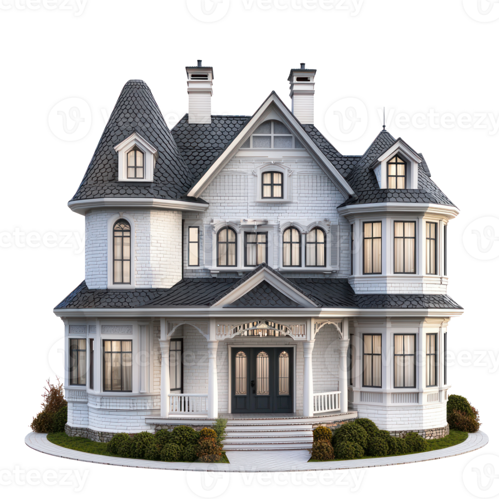A Mansion isolate on transparent background png