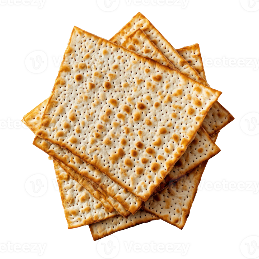 Matzo isolate on transparent background png