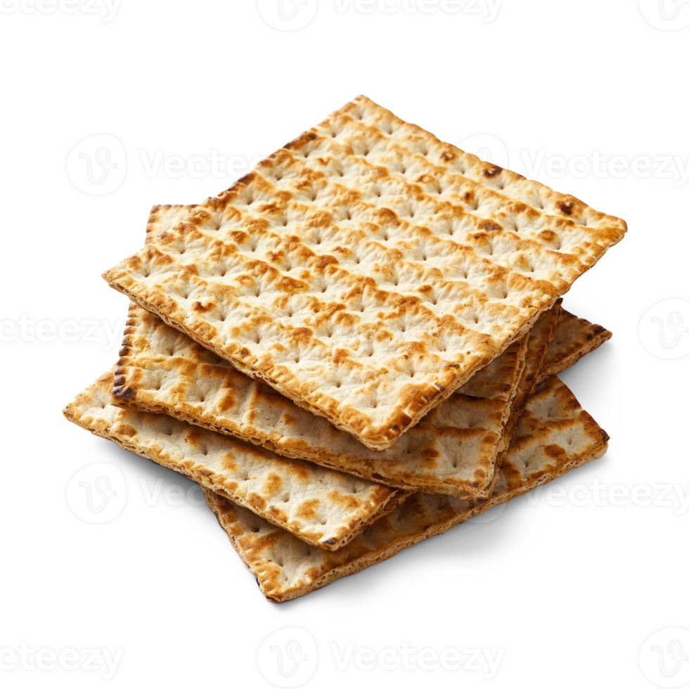 Matzo on Matzo isolate on transparent background png