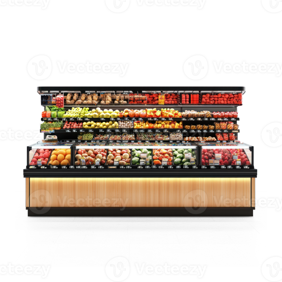 A Supermarket isolate on transparent background png