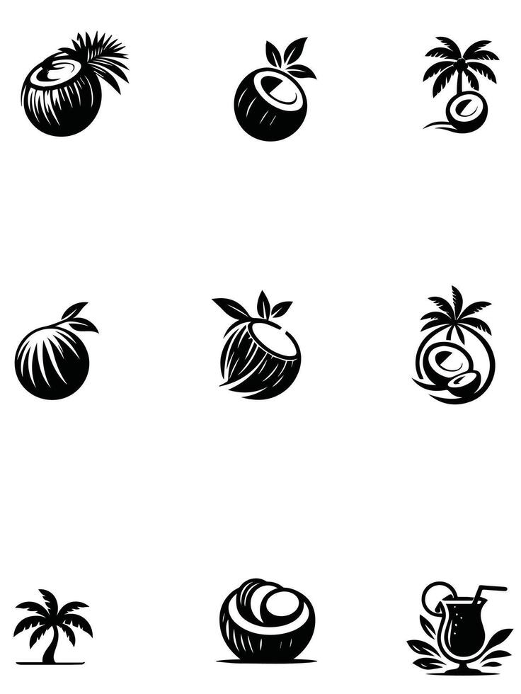 Best Cocounts Collection Logo Design vector