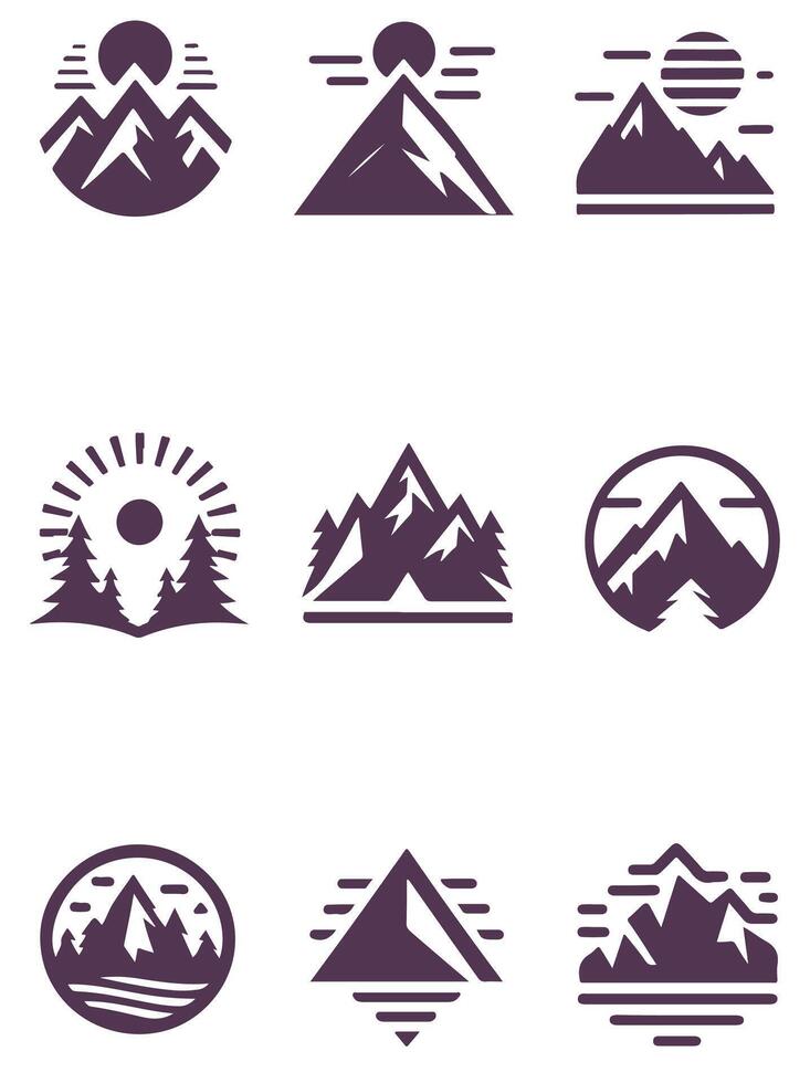 Good Peak Collection Logo vector