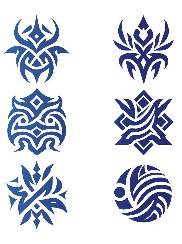 Echoes of Heritage Tribal Collection Logo Design vector