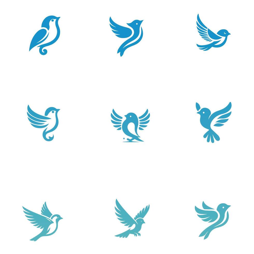 Best Sparrow Collection Design vector