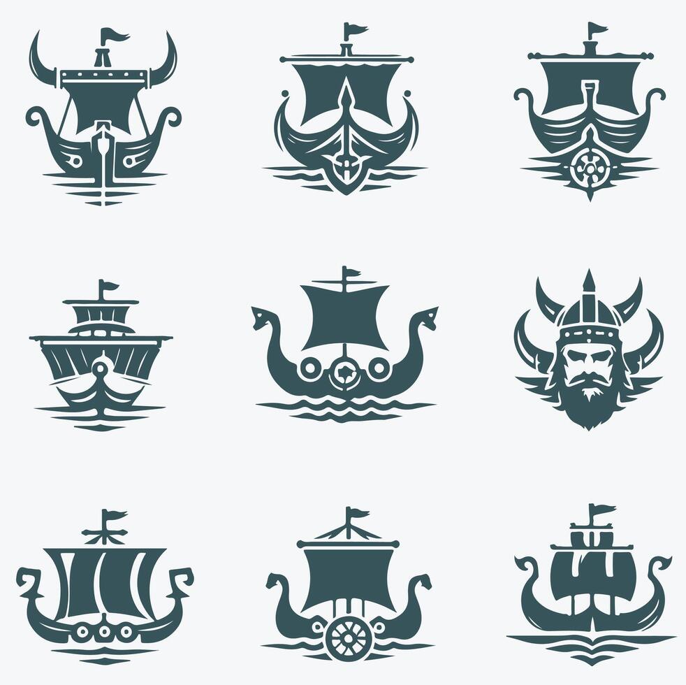 Sea of Valhalla collestion logo vector