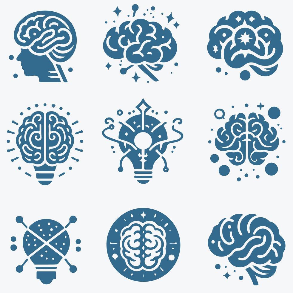 Mind Sync collestion logo vector