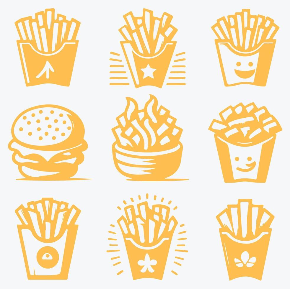The Fry Spot collestion logo vector