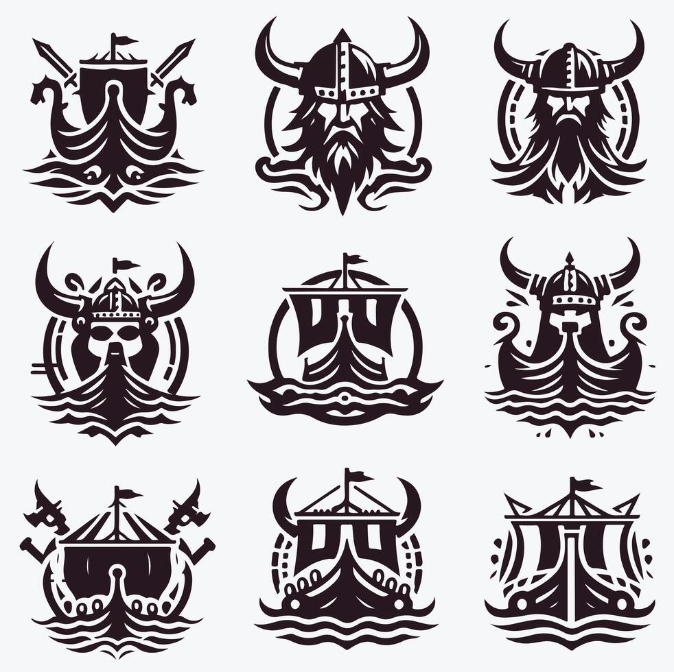Drakkar Legends collestion logo vector