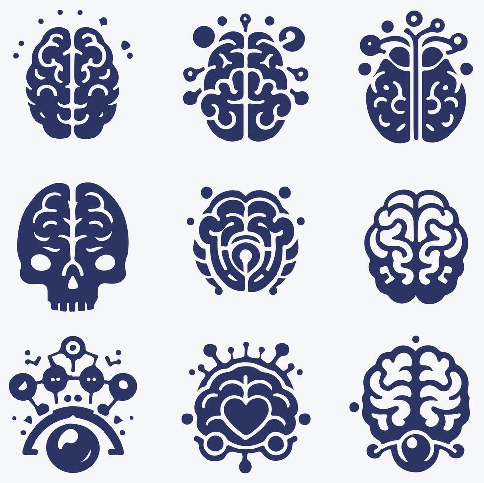Neuro Spark collestion logo vector