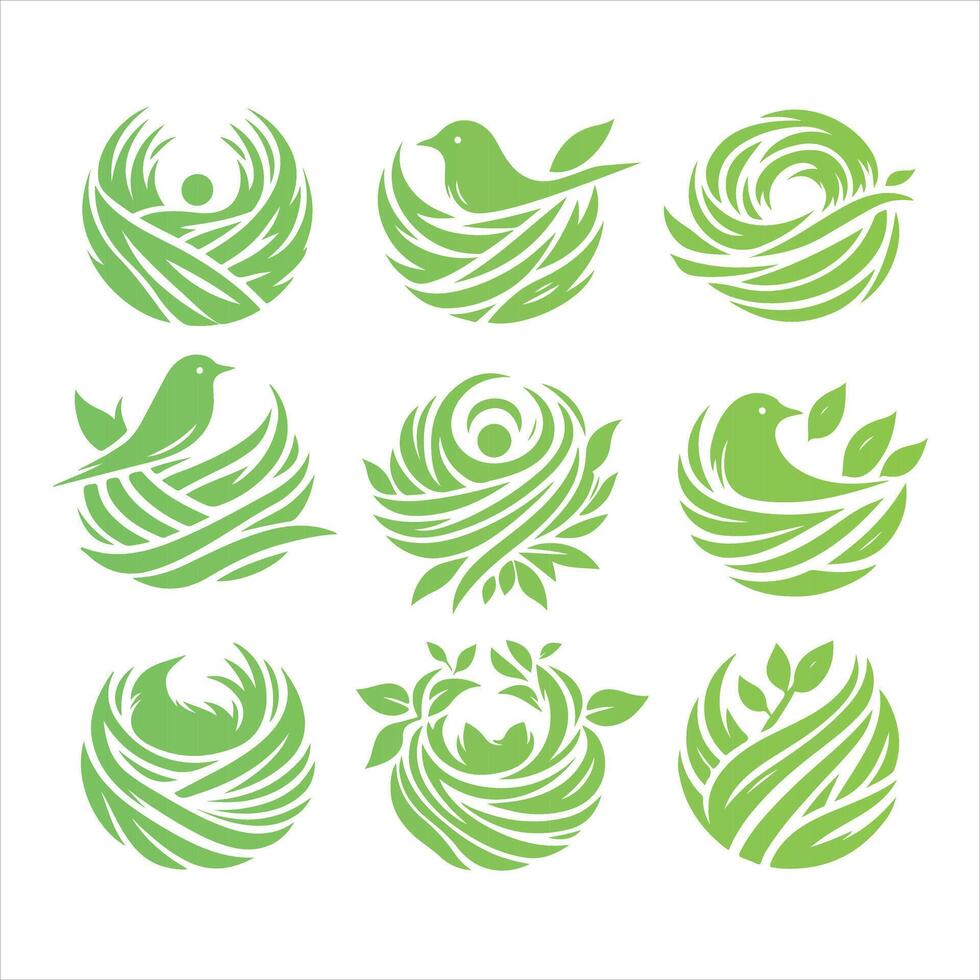 Nest Aura collection design vector