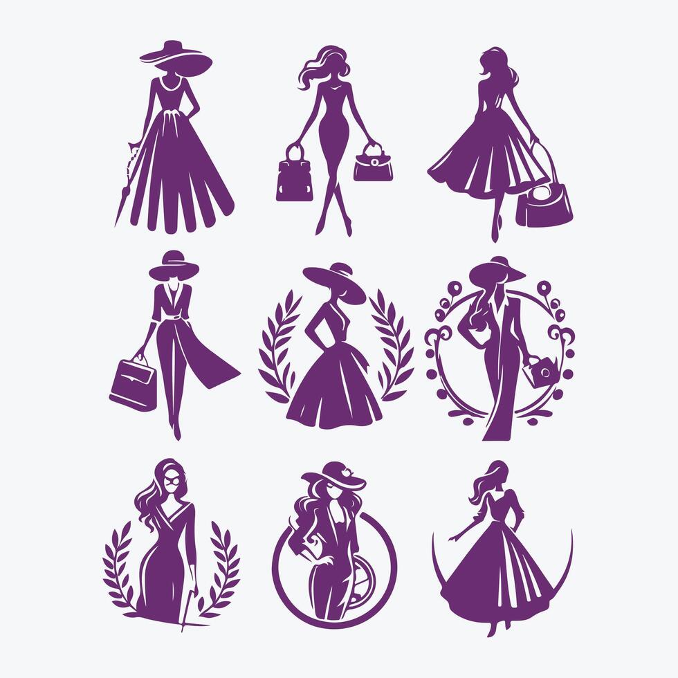 Luxe Lace collestion design vector
