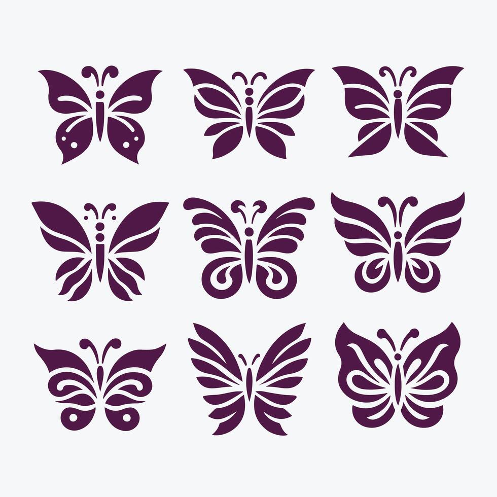 Fluttering Dreams collection logo vector