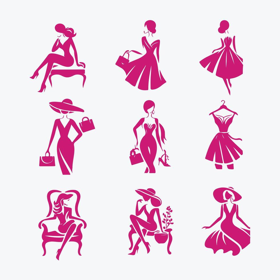 Vivid Vogue collestion design vector