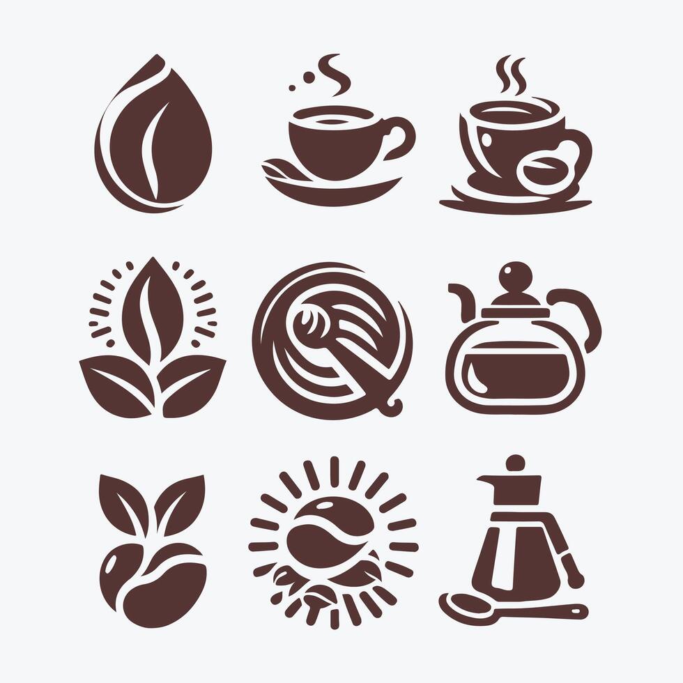 Espresso Essence collection logo vector