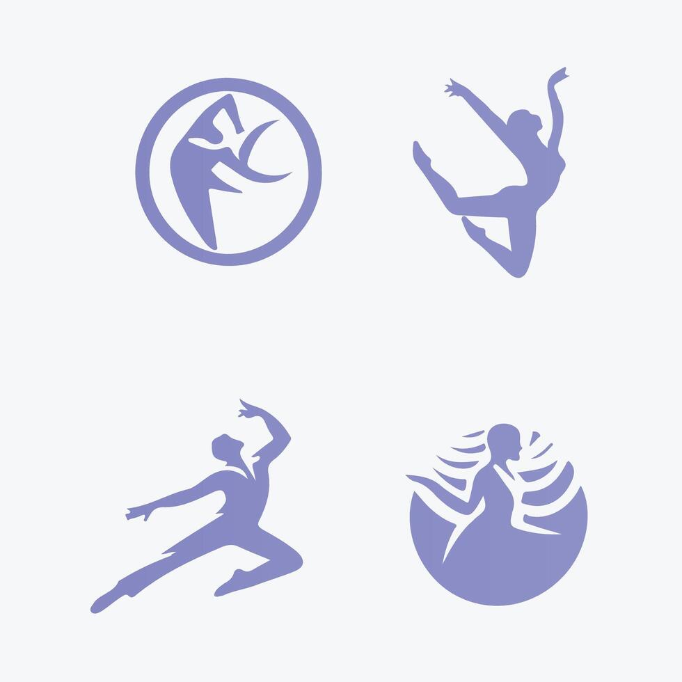 Groove Flow collection logo design vector