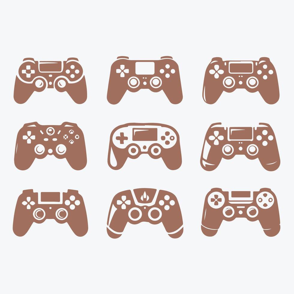 Game Master collection logo design vector