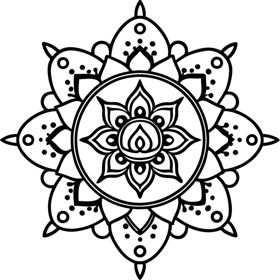 mandala coloring pages mandala coloring pages vector